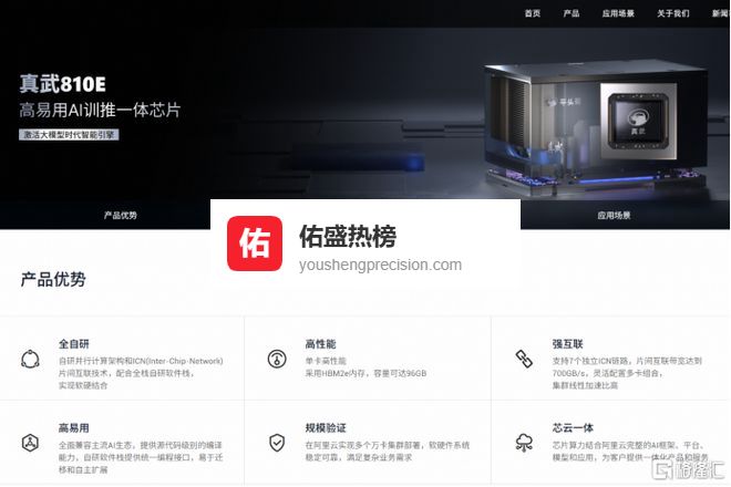 阿里自研AI芯片"真武"亮相 "通云哥"黄金三角浮出水面