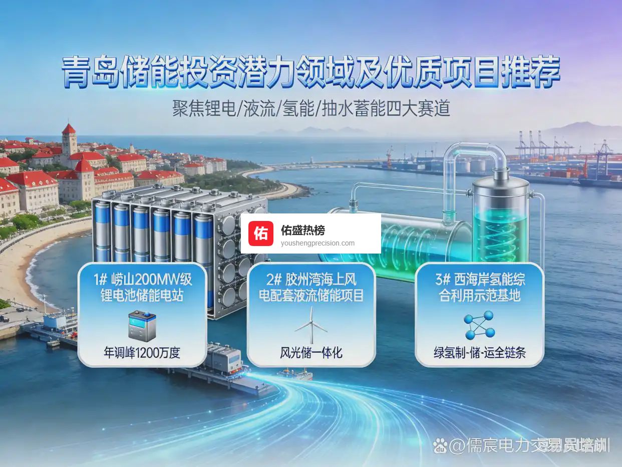 青岛储能投资潜力领域及优质项目推荐