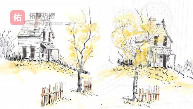 揭秘！这幅房子惊艳的3D草图是如何诞生的？