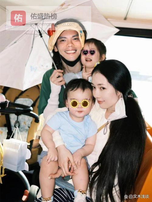 向佐郭碧婷带女儿买衣服，豪门烟火气暖人心