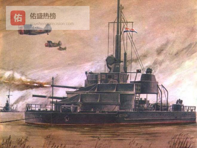 旗舰的最后战斗——“冲击号”内河炮舰
