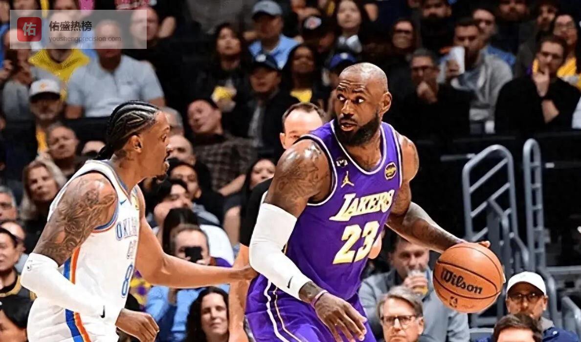 雷霆残阵7人上双打脸湖人，艾顿6分软肋尽显，最后一攻战术引争议