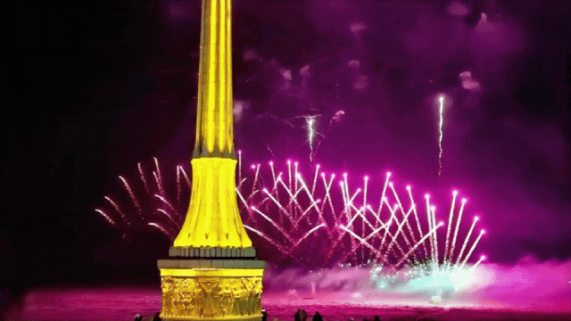 焰火映三江 警蓝护平安——黑龙江佳木斯公安倾力守护“2026骏马迎春焰火盛典”