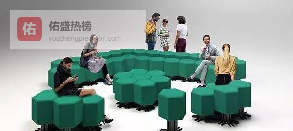 模块化“蜂巢”沙发：一句话让客厅秒变“变形金刚”