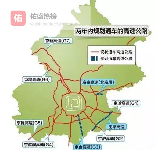 京台高速北京段年底通车，28道“最宽收费站”亮相