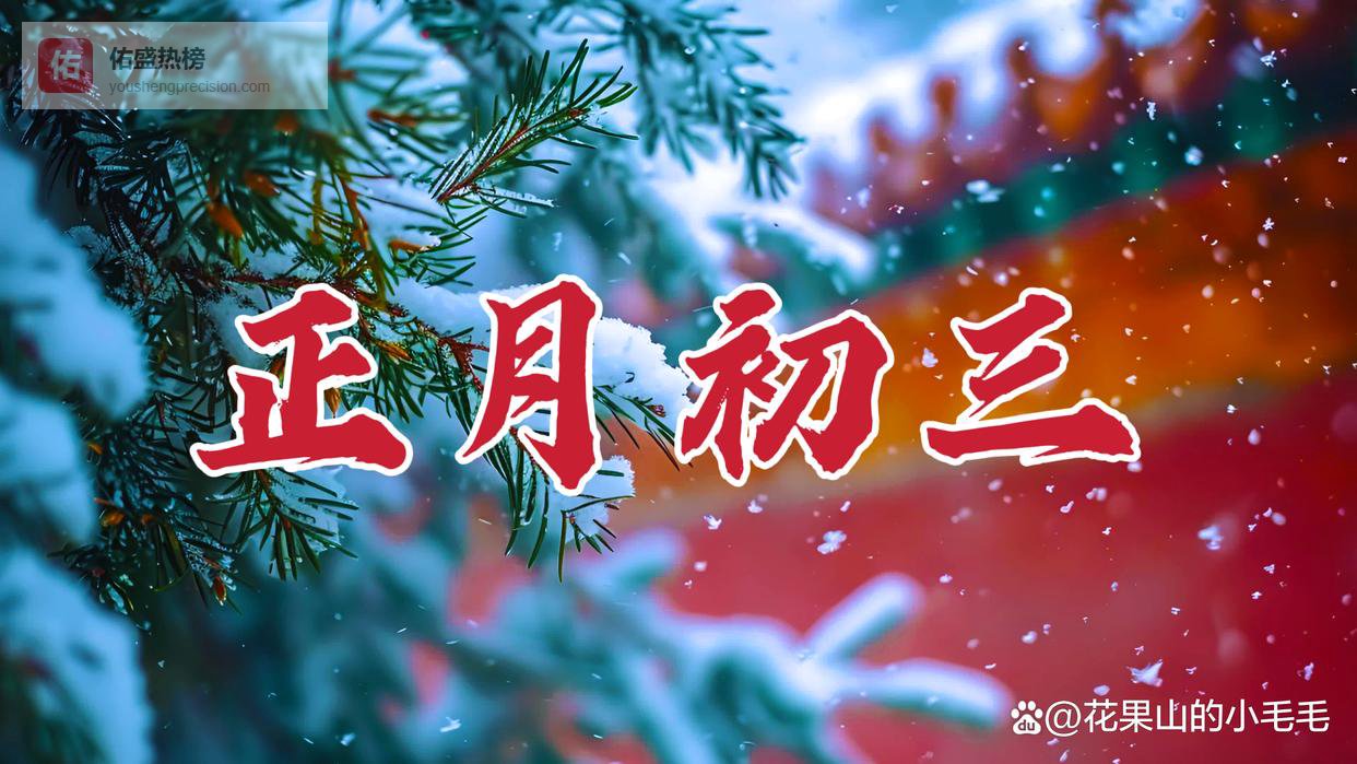 “上怕初三雨，下怕十六阴”，今日正月初三，下雨有啥说法？看农谚咋说