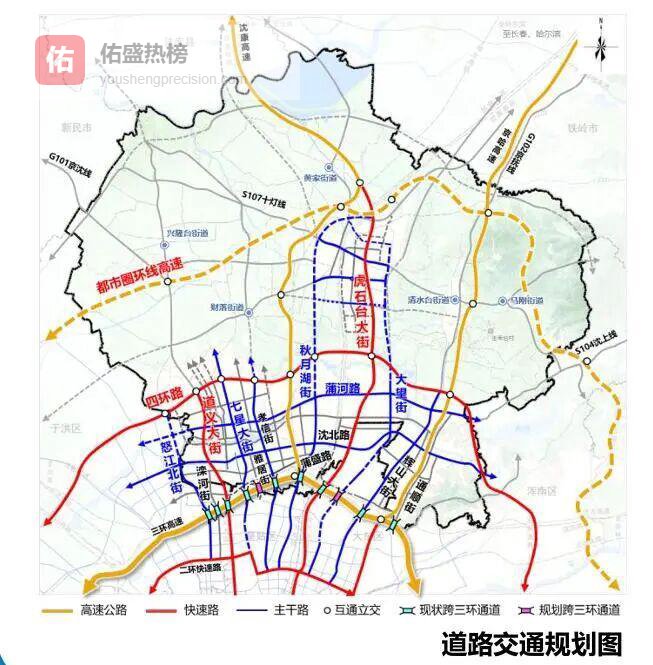 未来十几年，沈北新区在交通方面有这些打算