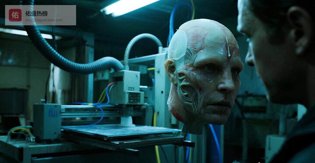 3D打印机失控，疯狂打印出一张张逼真的人皮面具，面具下的五官竟然会动，特工冲进来浇上强酸：它在尝试复制人类取而代之