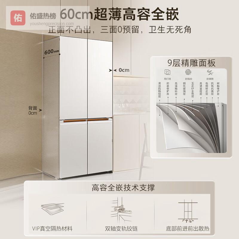 东芝冰箱怎么选？四款高能效机型深度评测，品质生活一步到位！