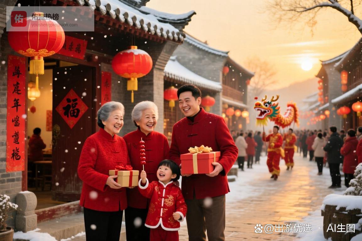 家族共建新春城，团圆旅途温暖整个新年