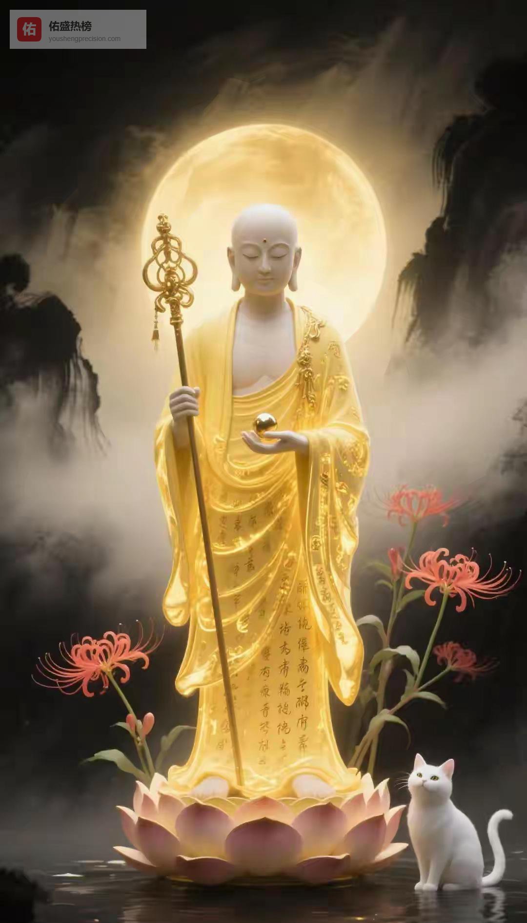 九华山99米地藏铜像：一句誓言，两百年接力