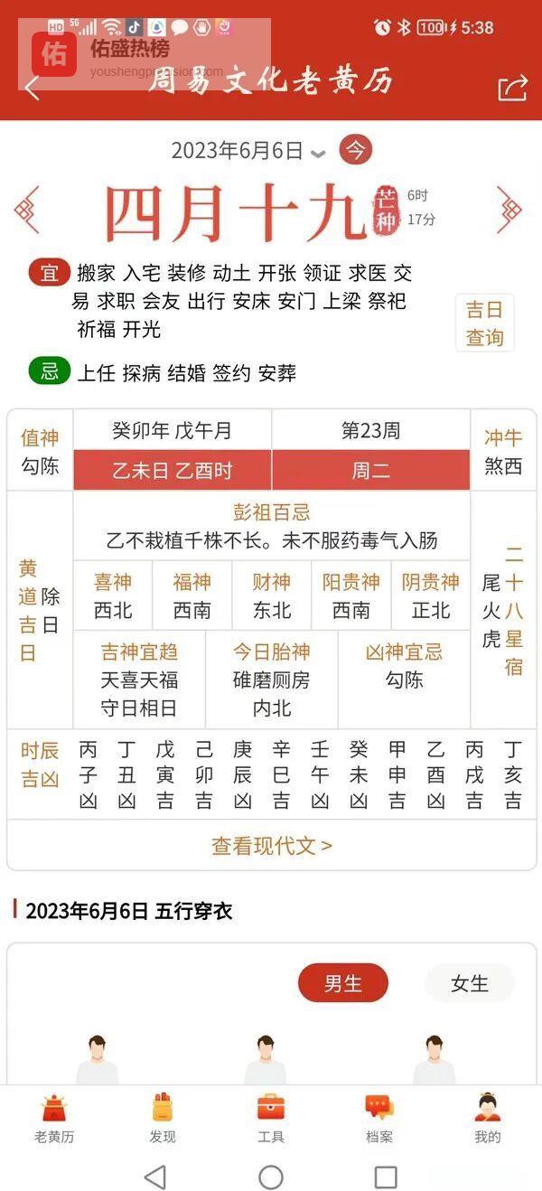 芒种老黄历：宜忌、吉凶方位与生肖运势全解