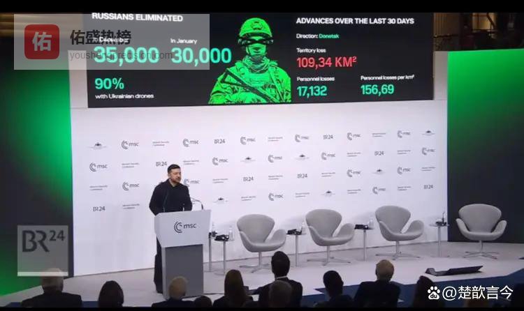 “我们别无选择”：泽伦斯基2026慕尼黑演讲，藏着俄乌战局的终极博弈