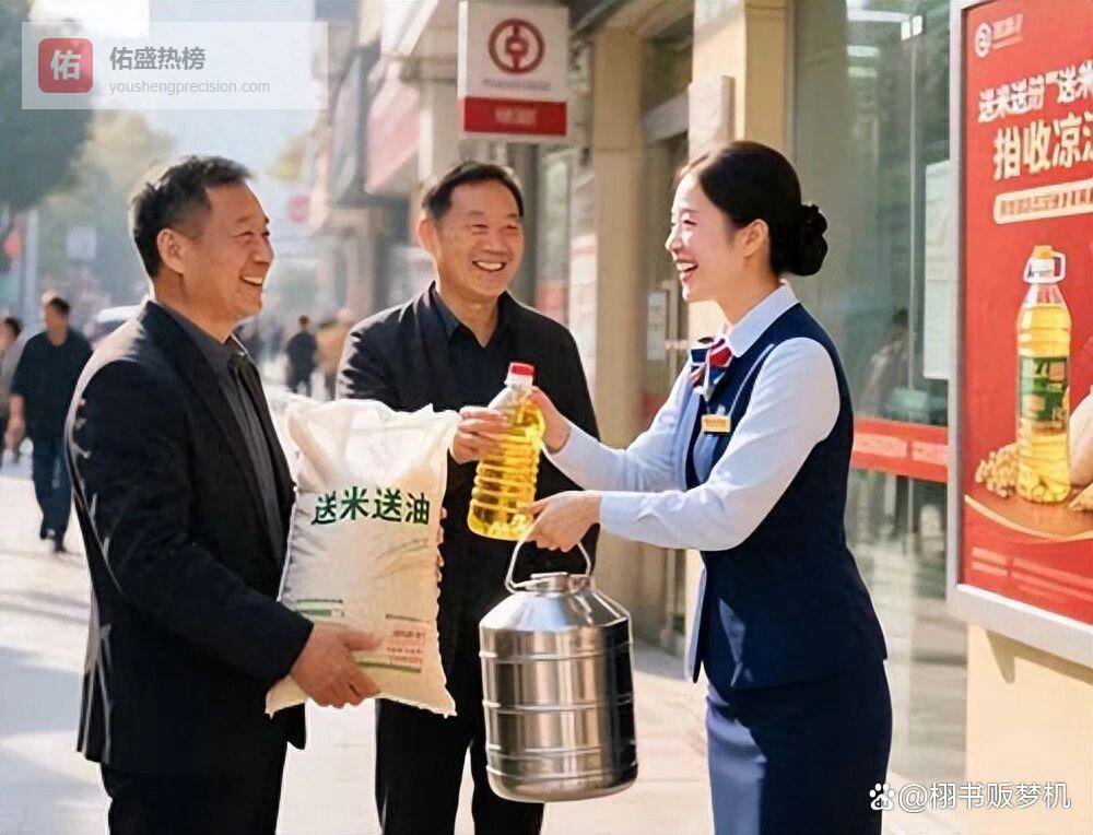 银行存钱送米油！大妈抢着存，经理爆料：别傻了，坑在这呢