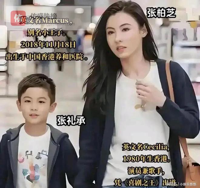 基因骗不了人！张柏芝小儿子正面照疑曝光，生父身份再添猛料！
