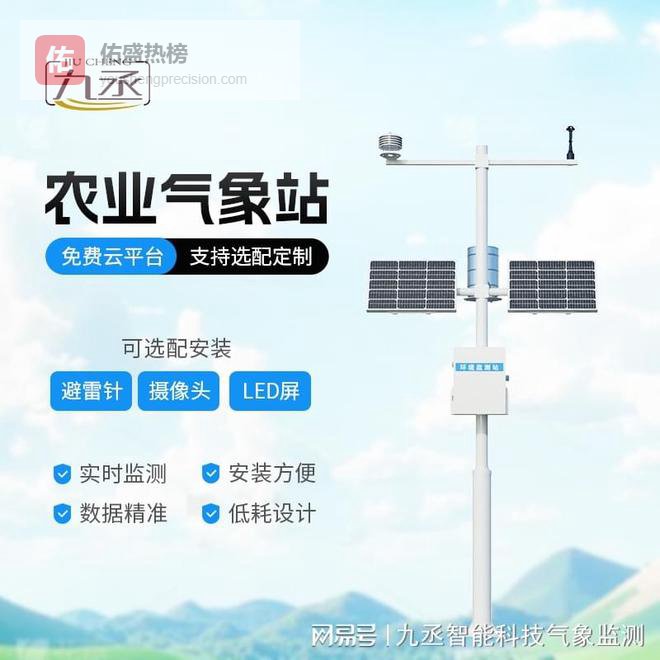 九丞 农业气象观测系统：智护农耕微气候，守护丰产希望