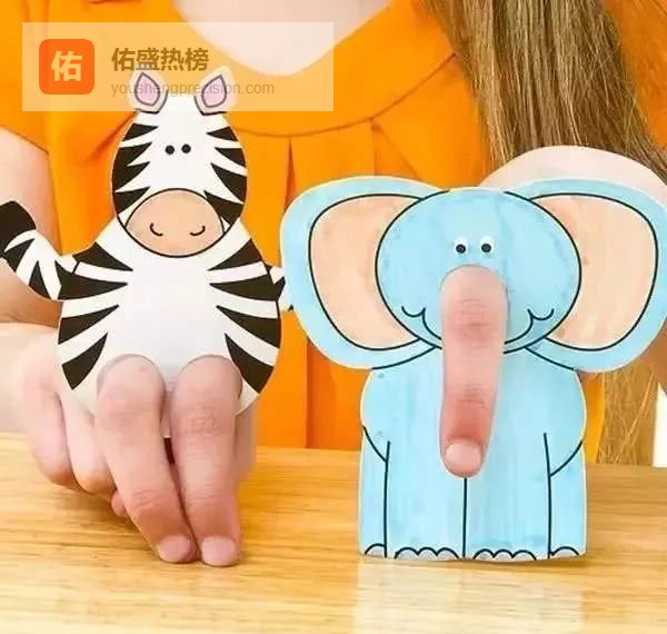 指尖上的小剧场：7款零废料手指偶一次做齐