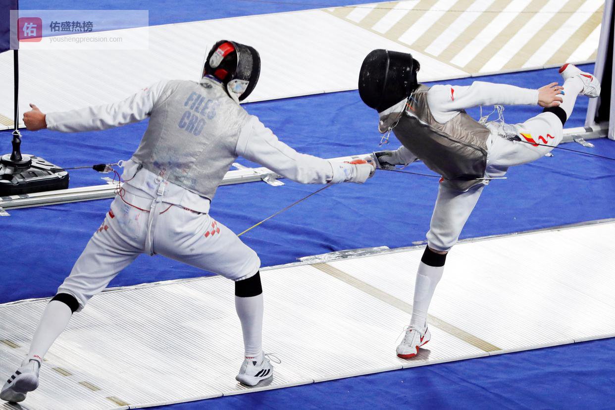 （体育）击剑——花剑世界杯开罗站：男子个人小组赛赛况
