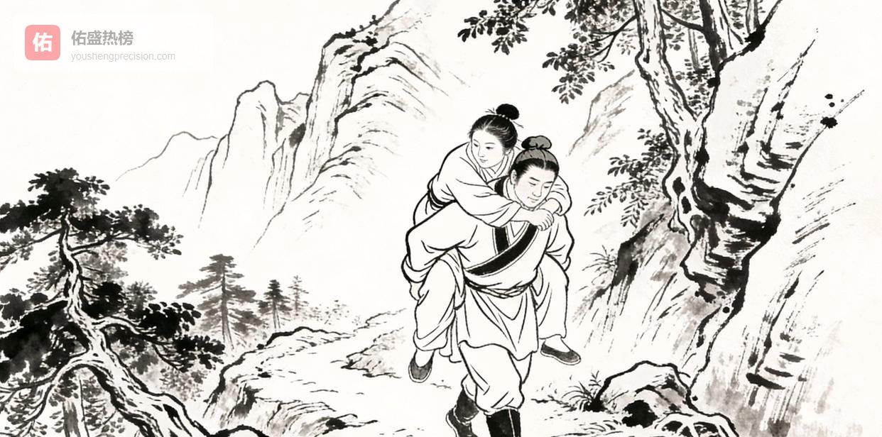 民间故事：孝子负母深山采薪遭猛虎衔，魂化鬼孝惩戒恶子护母归乡