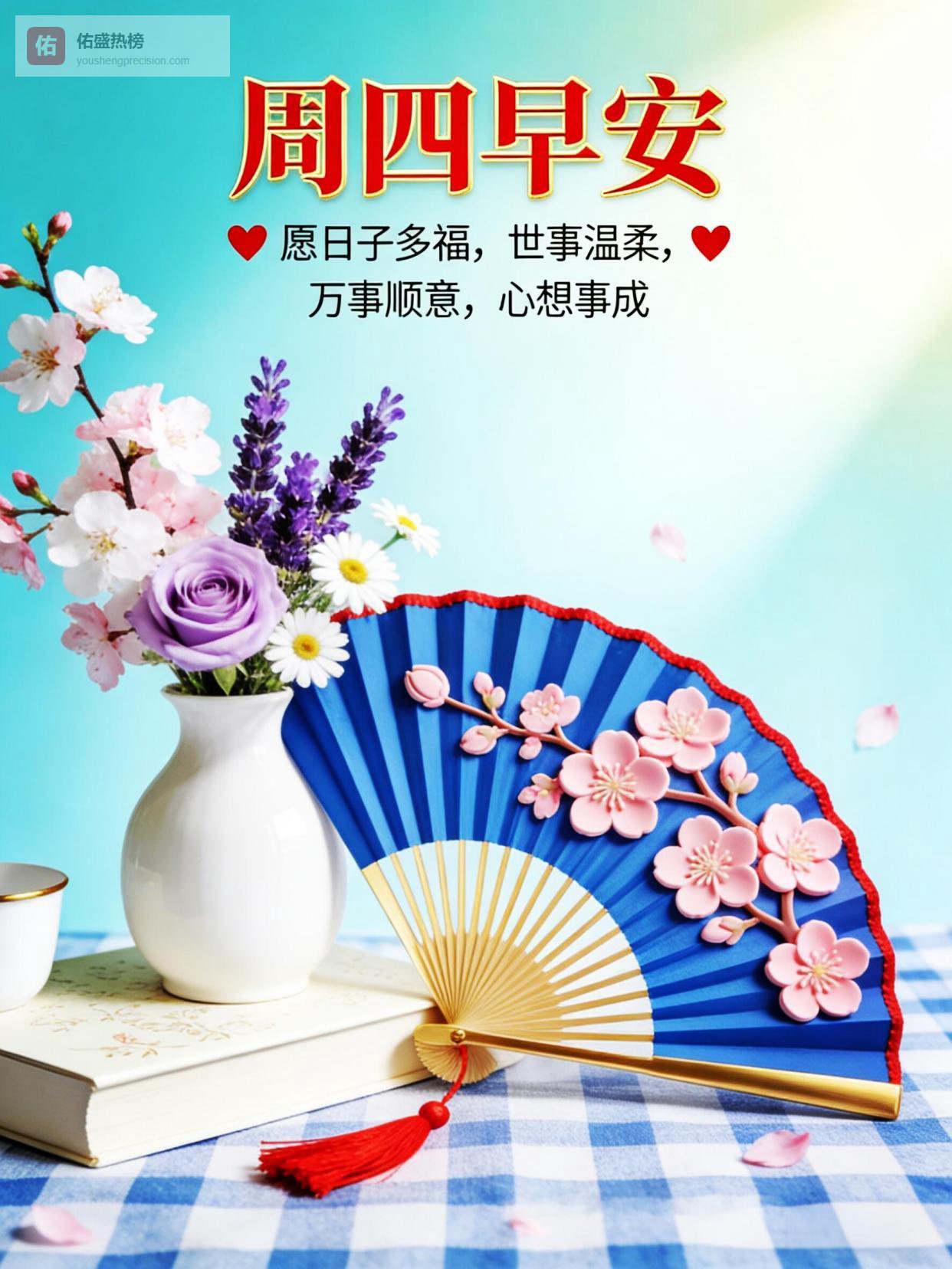 周四早安｜蓄力前行、从容生活，愿你一路繁花、岁岁安康