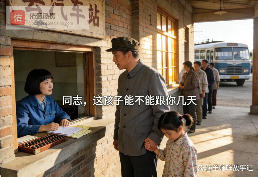 85年我在县汽车站当售票员，有个男人连续三天买票又退票，第四天他带来一个七八岁的女孩：同志，这孩子能不能跟你几天