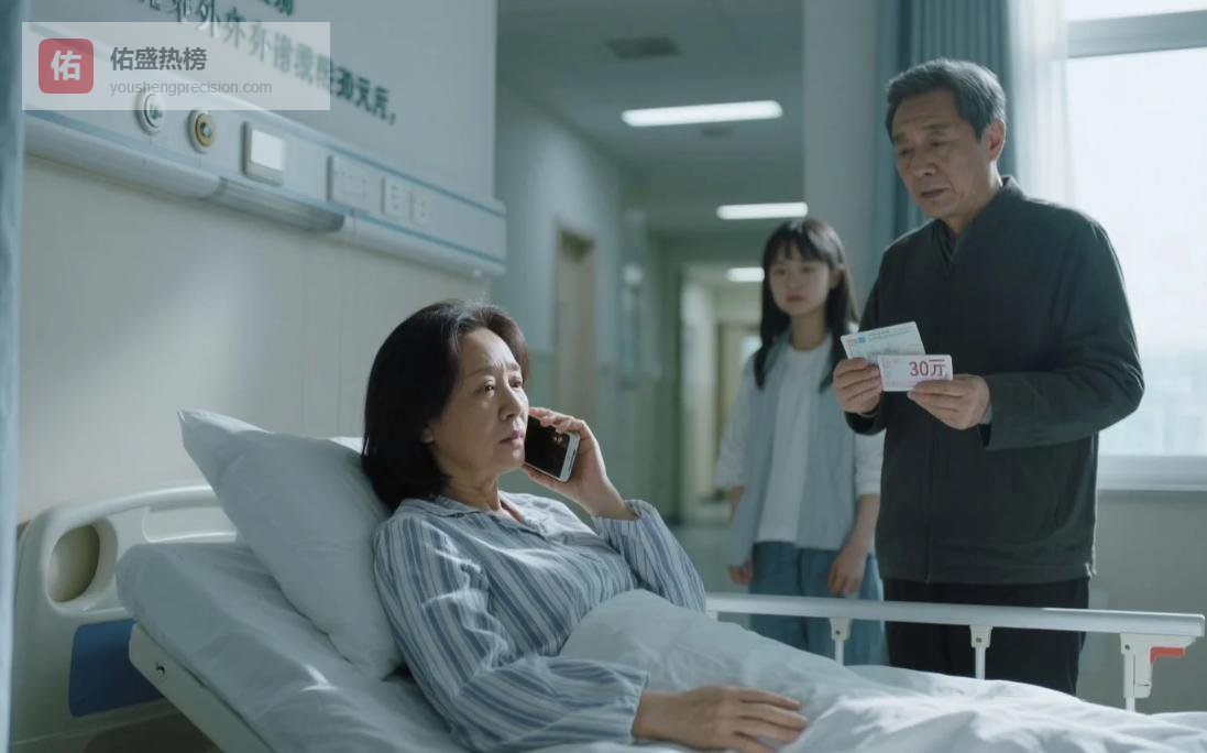 我生病住院10天无人问津，出院后我停了外甥女每月8千的生活费，她来电：我公公想换房，你看先给我打30万