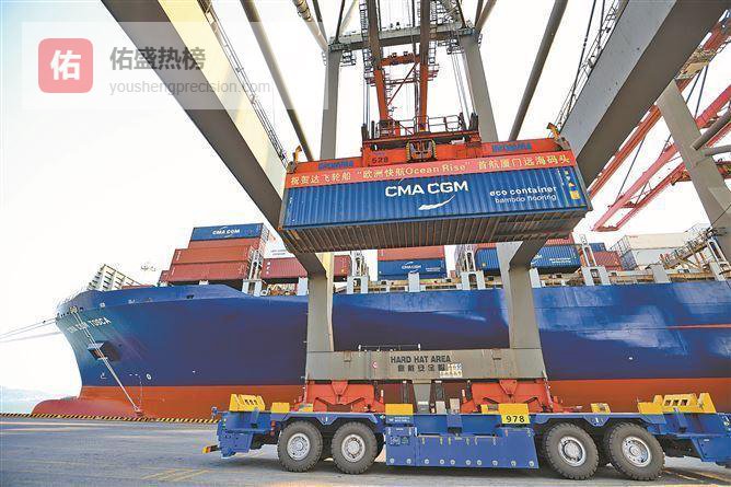 厦门至欧洲新增海上物流便捷通道