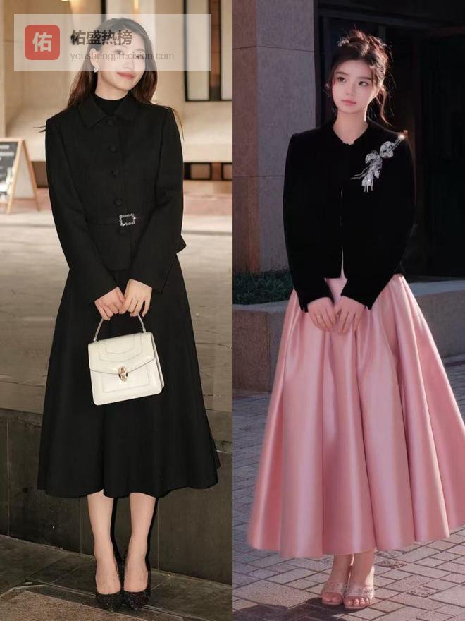 “赫本裙+低跟鞋”火了，复古高级又有女人味，春天穿美到骨子里
