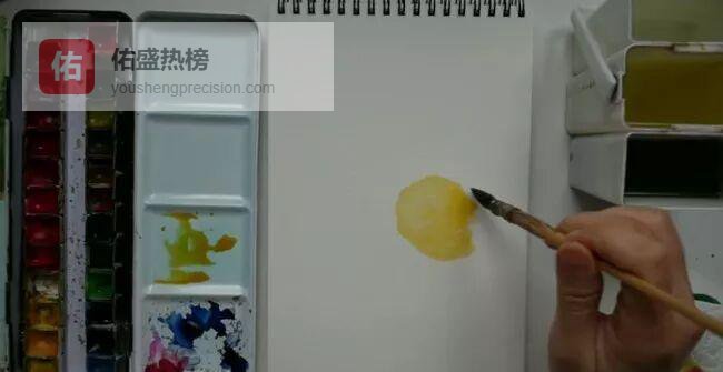 水彩小森林：从动漫线稿到自由晕染的七步进阶