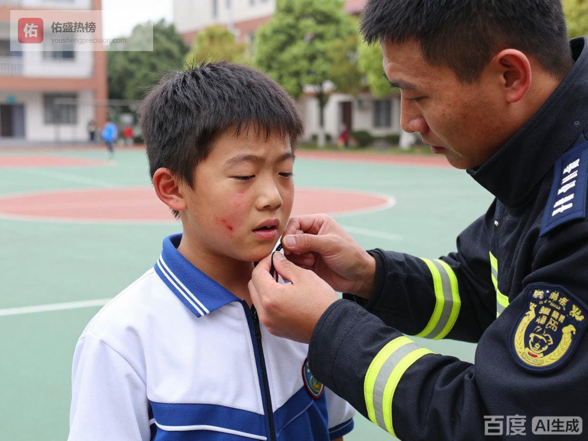 揪心又暖心！江西上饶男孩穿校服太急被拉链夹眼皮，消防员温柔施救，这些隐患家长必看