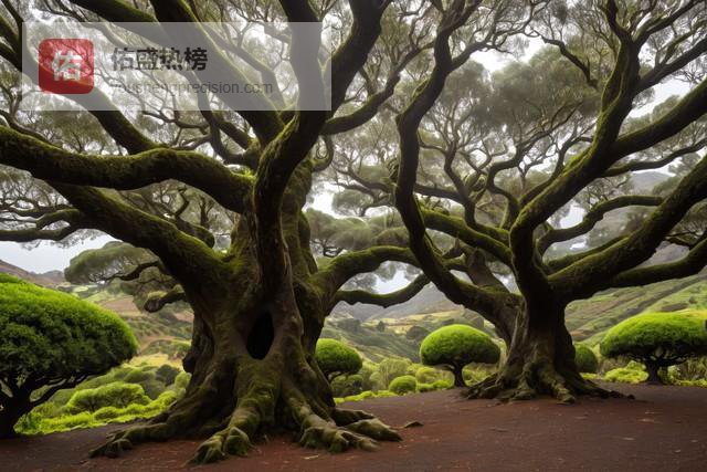 神奇的大自然，千奇百怪的树！