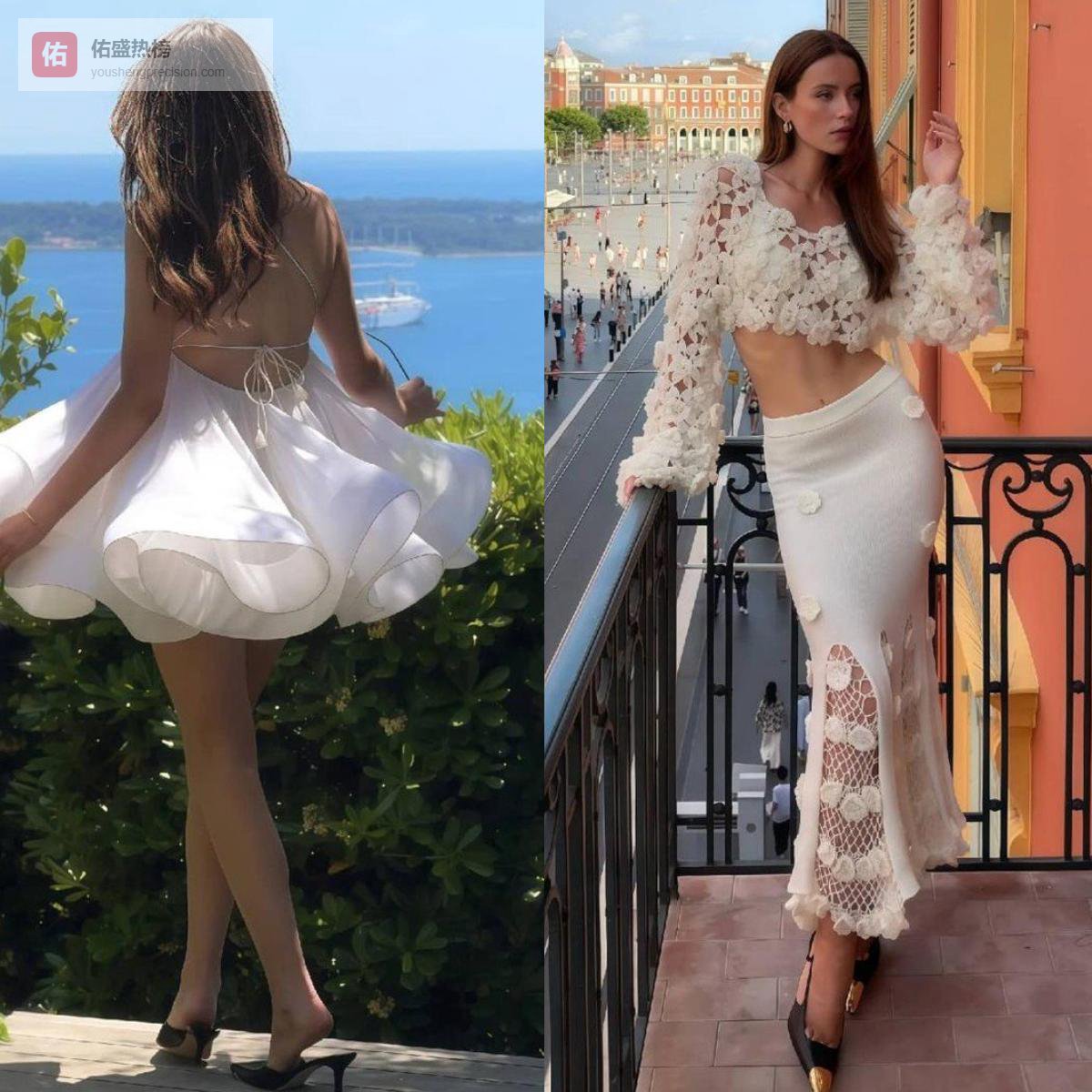 今年春日最上头的搭配，裙装与穆勒鞋的温柔邂逅