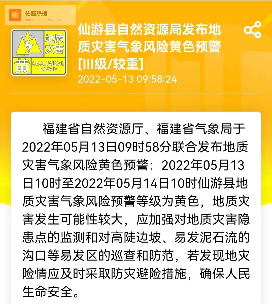 仙游暴雨持续！山洪、滑坡、城市内涝风险全解析