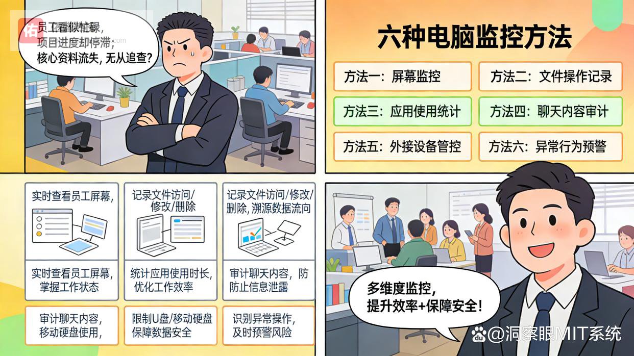 怎么监控电脑？推荐六个电脑监控方法，小白也能学会！